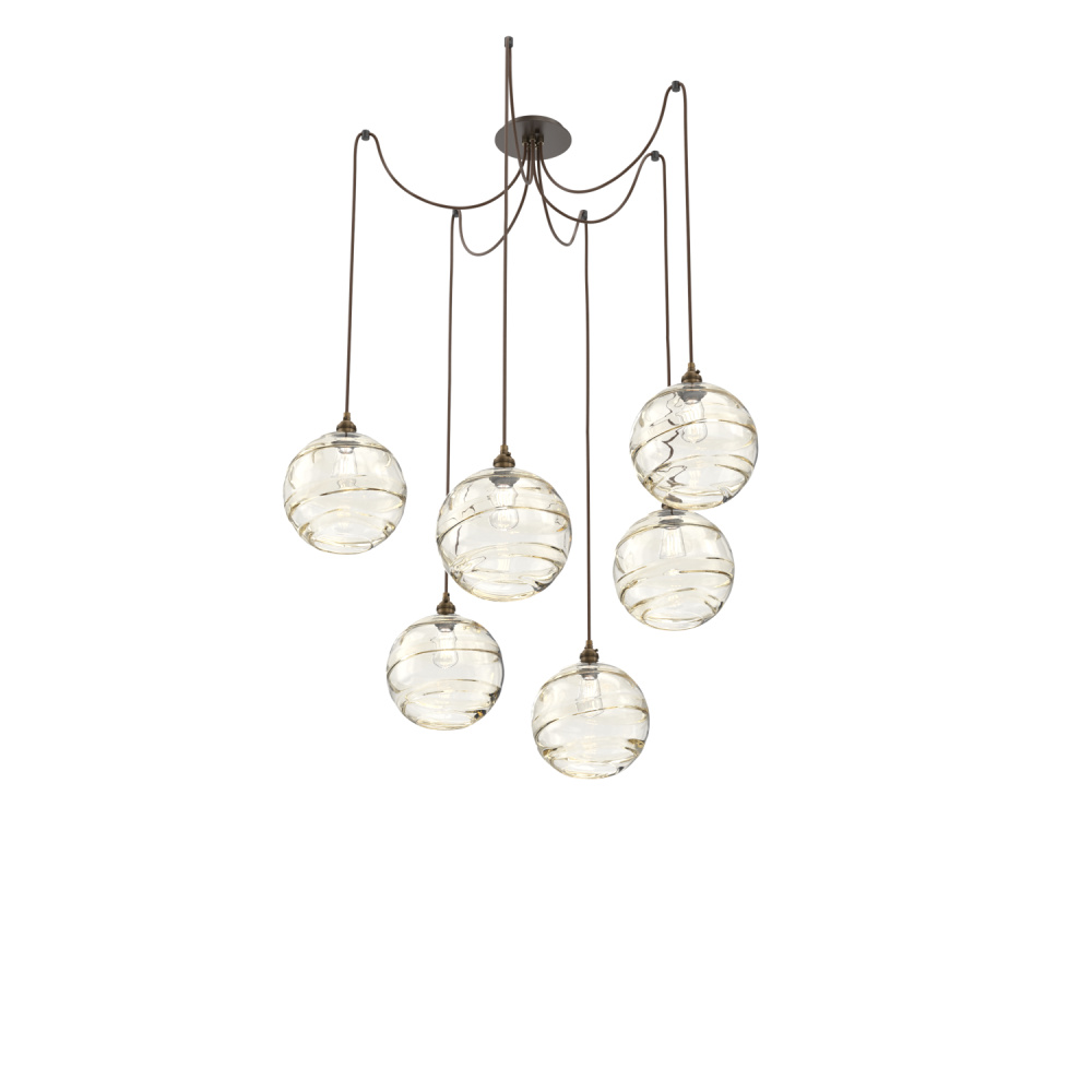 Terra Round 6pc Swag Multi-Pendant