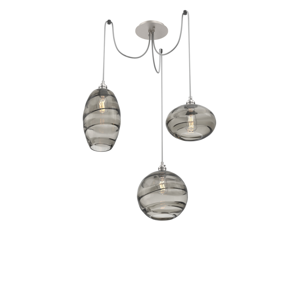 Misto Round 3pc Swag Multi-Pendant