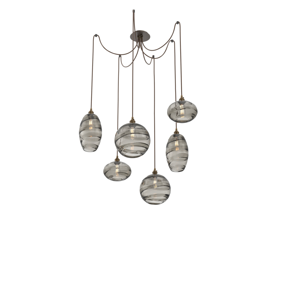 Misto Round 6pc Swag Multi-Pendant