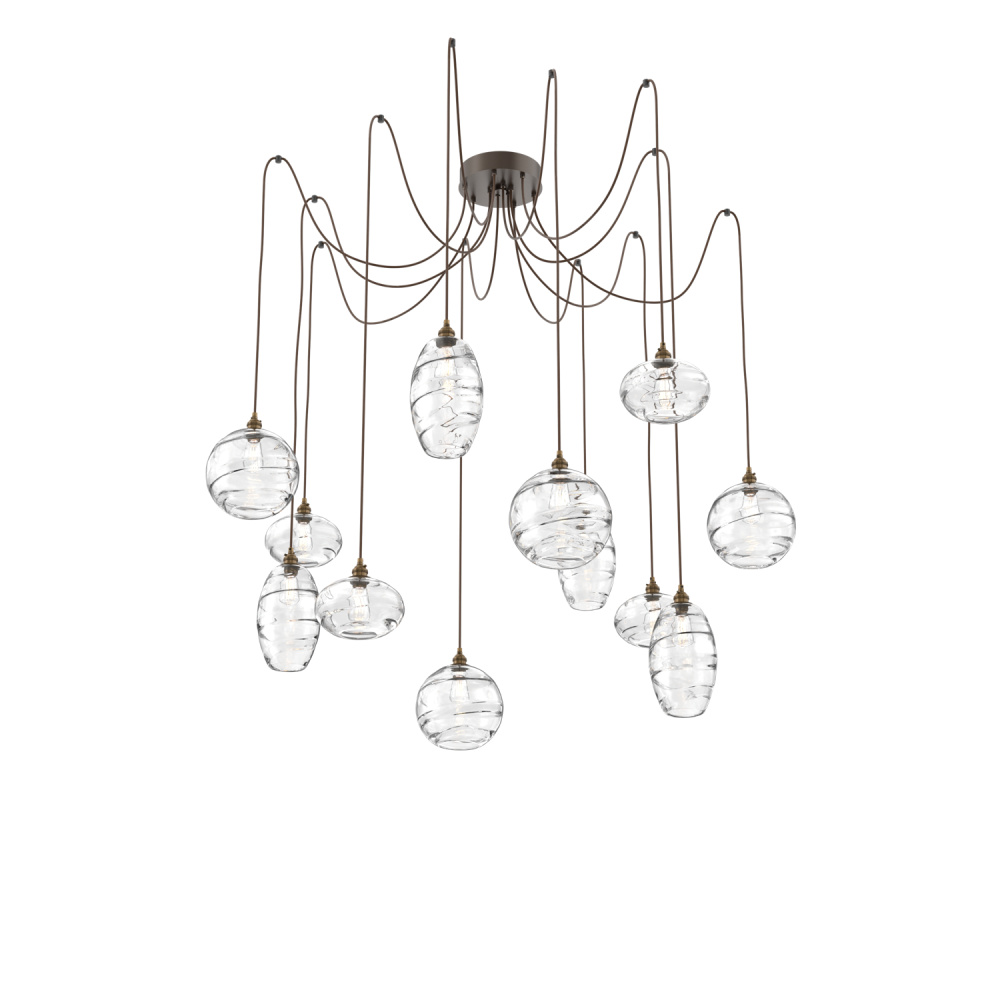 Misto Round 12pc Swag Multi-Pendant