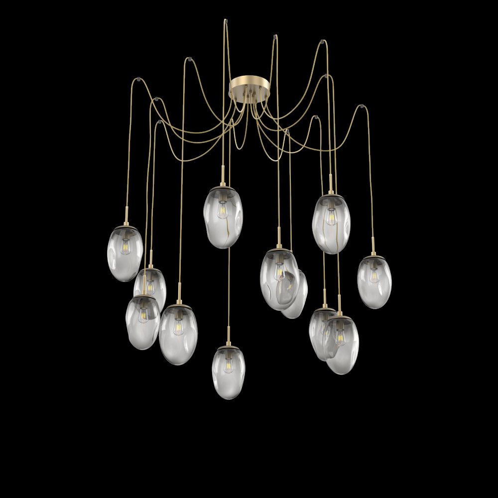 Meteo Round 12pc Swag Multi-Pendant (Bulb)