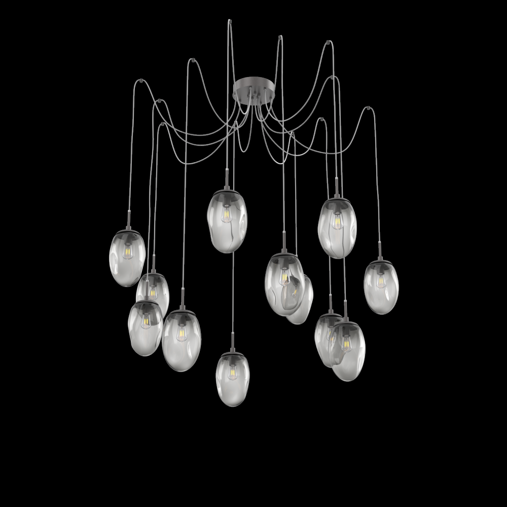 Meteo Round 12pc Swag Multi-Pendant (Bulb)
