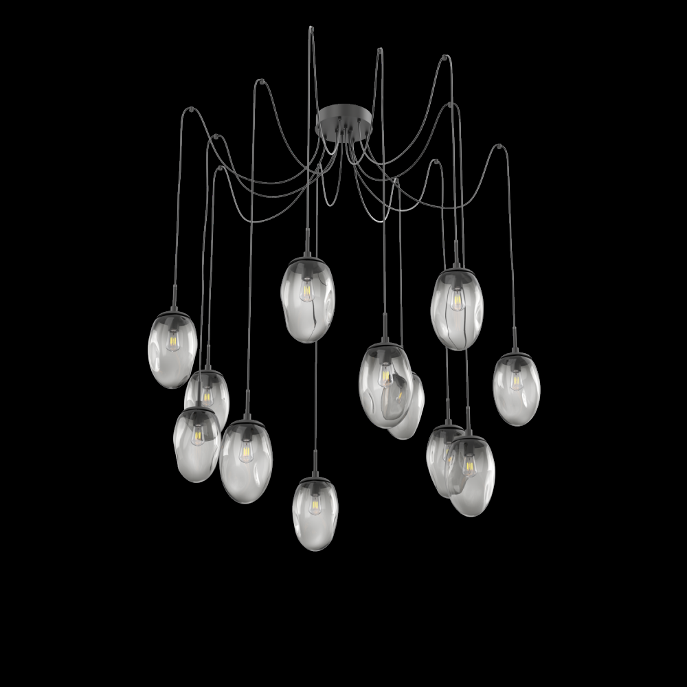 Meteo Round 12pc Swag Multi-Pendant (Bulb)