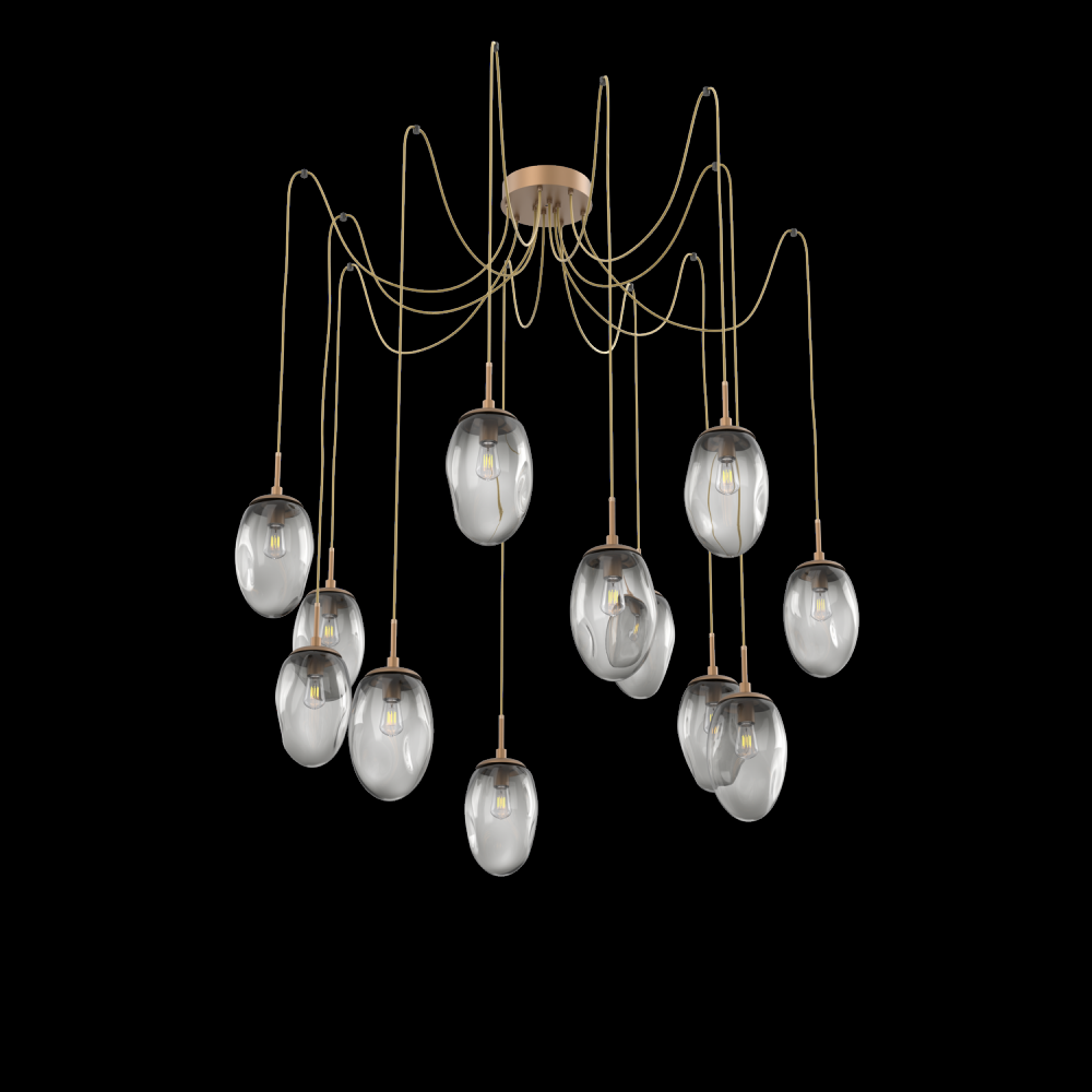 Meteo Round 12pc Swag Multi-Pendant (Bulb)