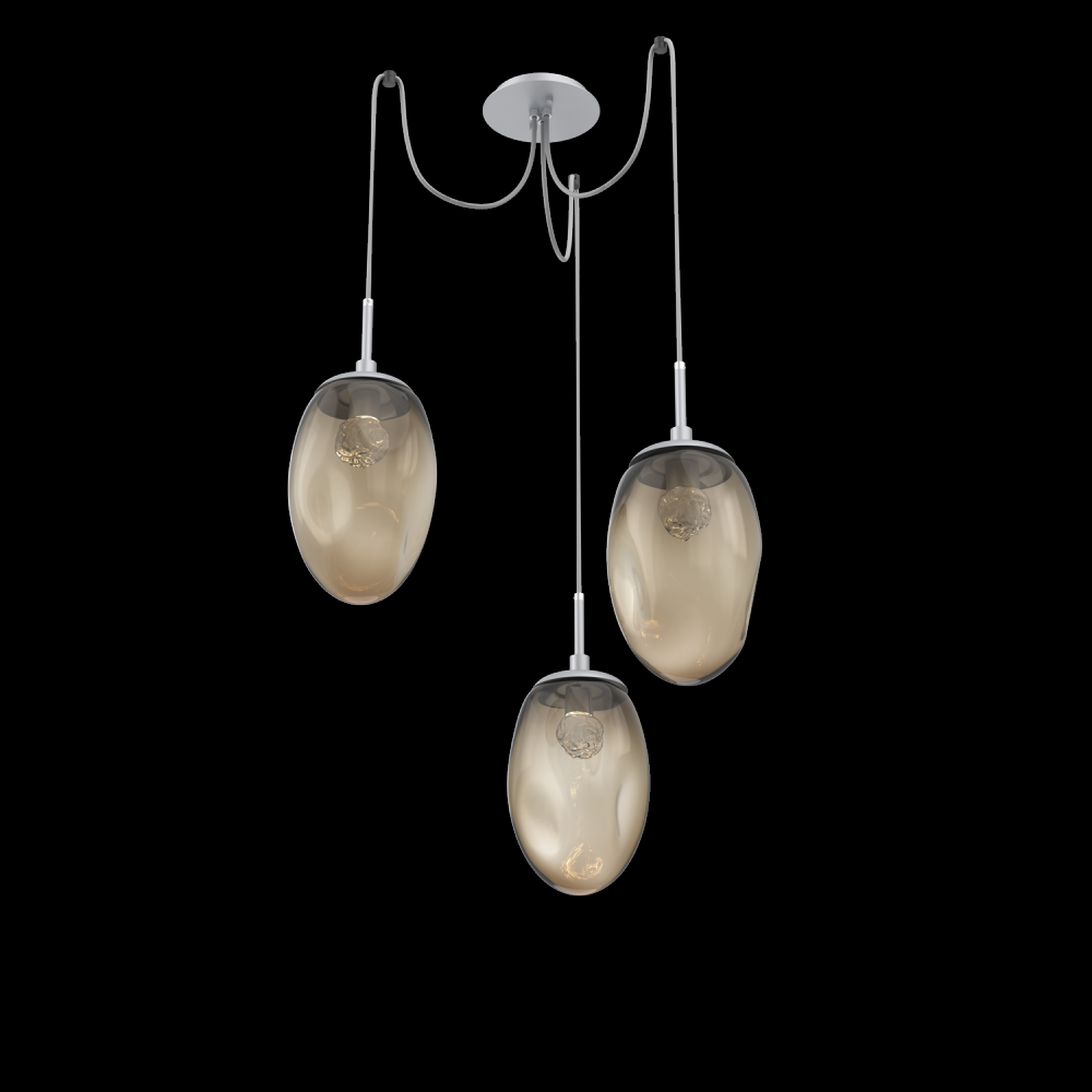 Meteo Round 3pc Swag Multi-Pendant