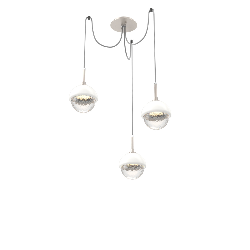 Cabochon Round 3pc Swag Multi-Pendant