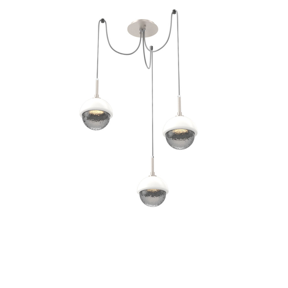 Cabochon Round 3pc Swag Multi-Pendant