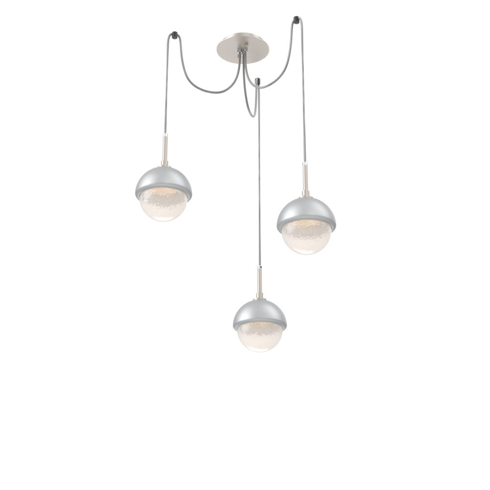 Cabochon Round 3pc Swag Multi-Pendant