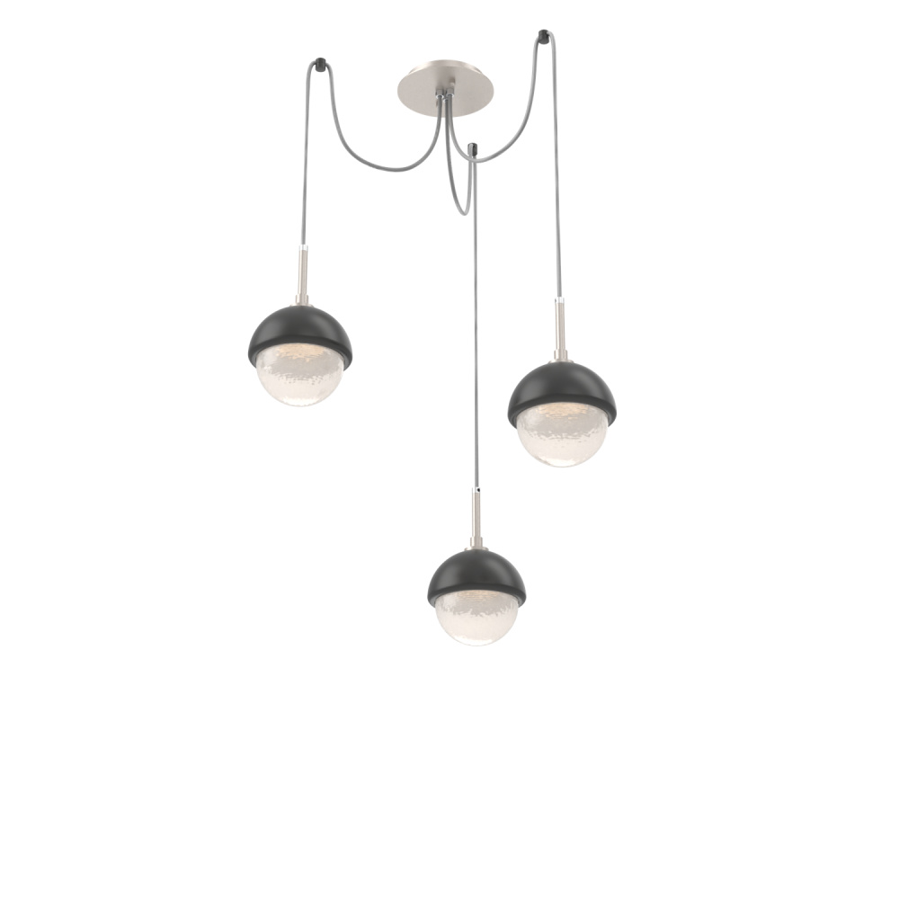 Cabochon Round 3pc Swag Multi-Pendant