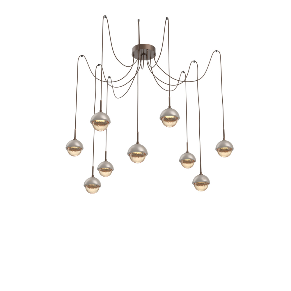 Cabochon Round 9pc Swag Multi-Pendant