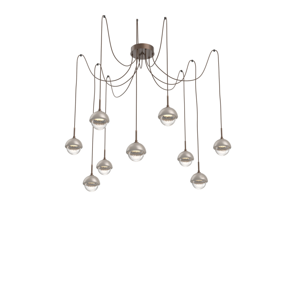 Cabochon Round 9pc Swag Multi-Pendant