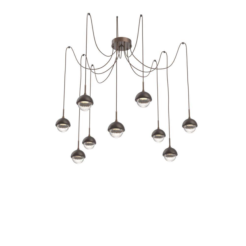 Cabochon Round 9pc Swag Multi-Pendant