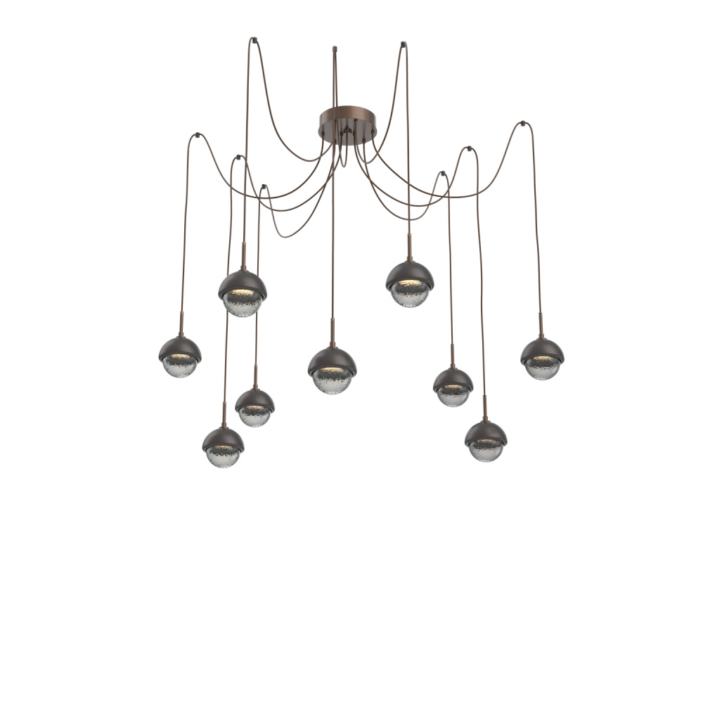 Cabochon Round 9pc Swag Multi-Pendant