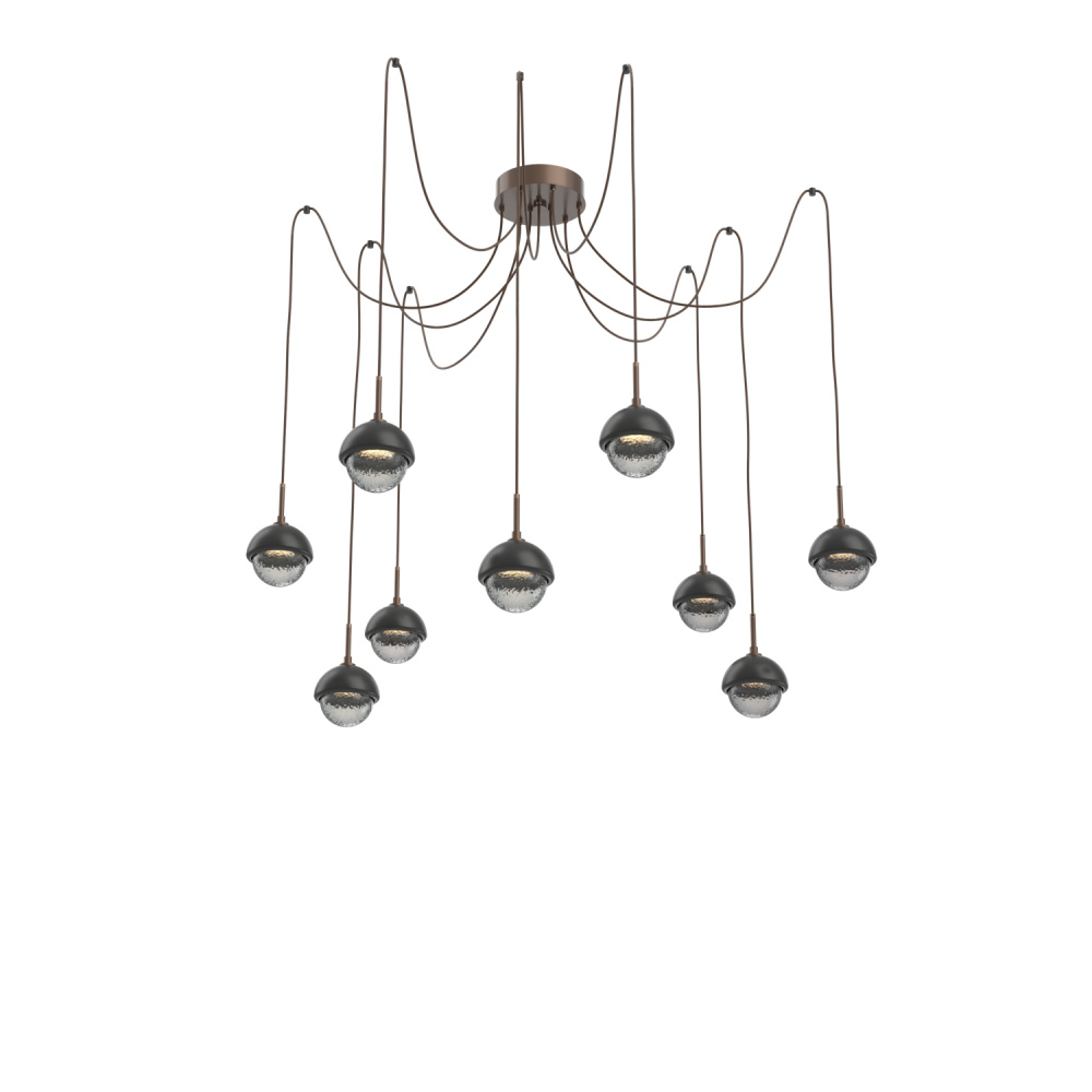 Cabochon Round 9pc Swag Multi-Pendant