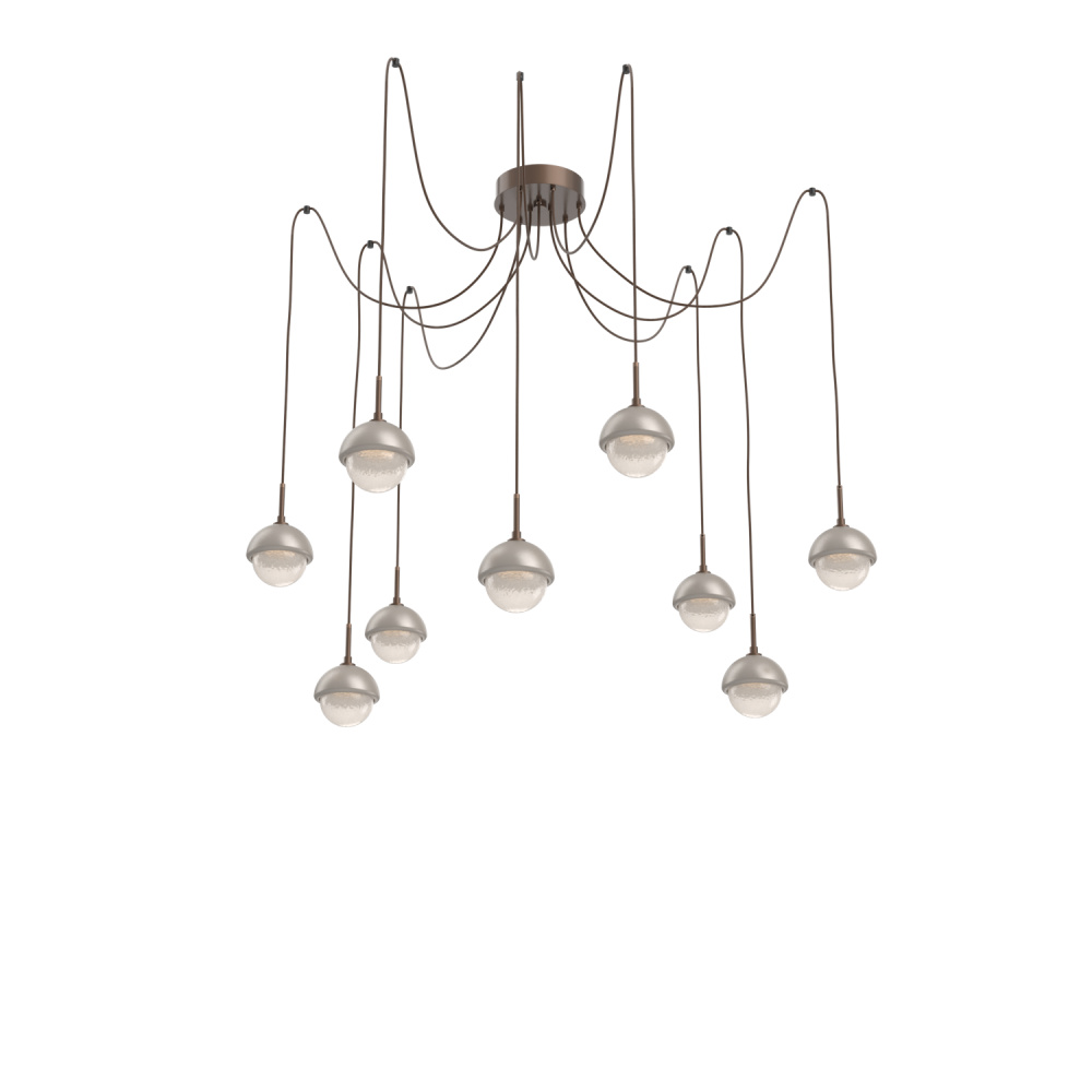 Cabochon Round 9pc Swag Multi-Pendant