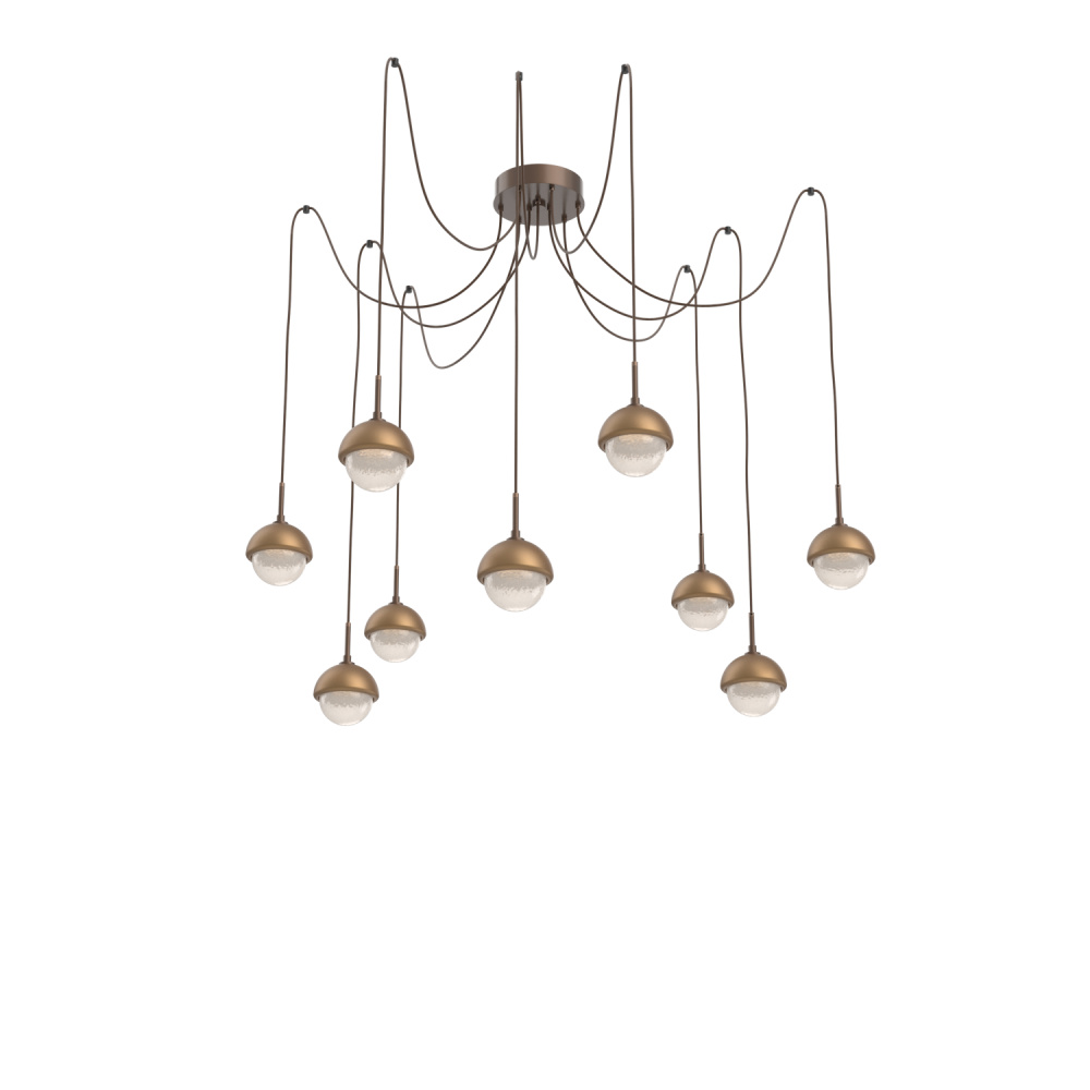 Cabochon Round 9pc Swag Multi-Pendant