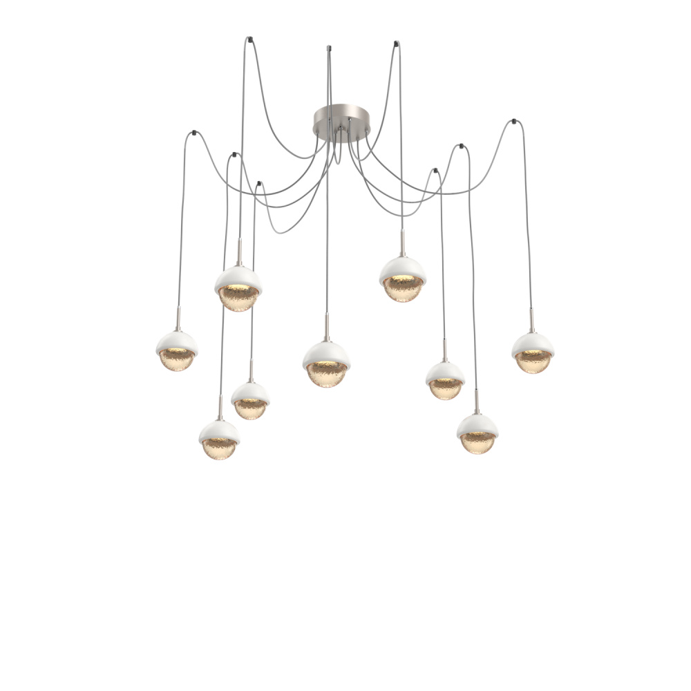 Cabochon Round 9pc Swag Multi-Pendant