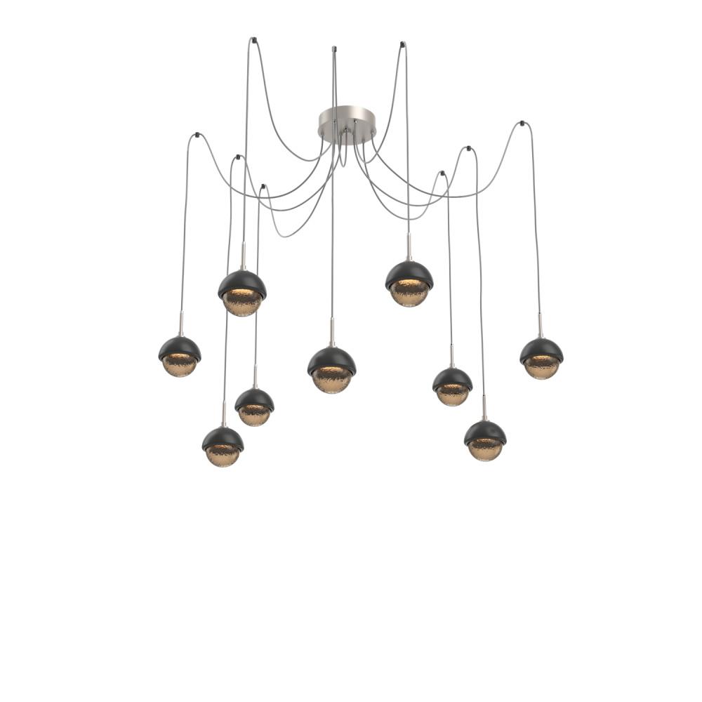 Cabochon Round 9pc Swag Multi-Pendant