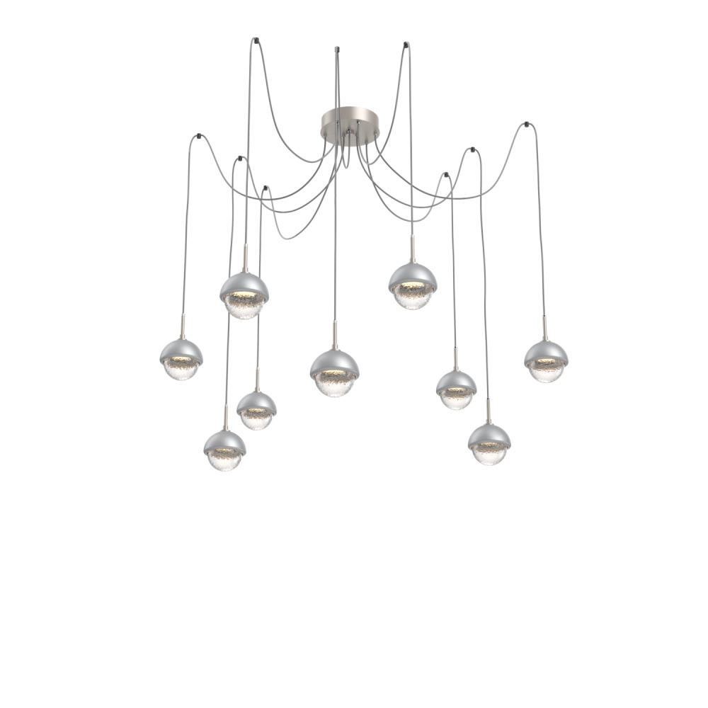 Cabochon Round 9pc Swag Multi-Pendant