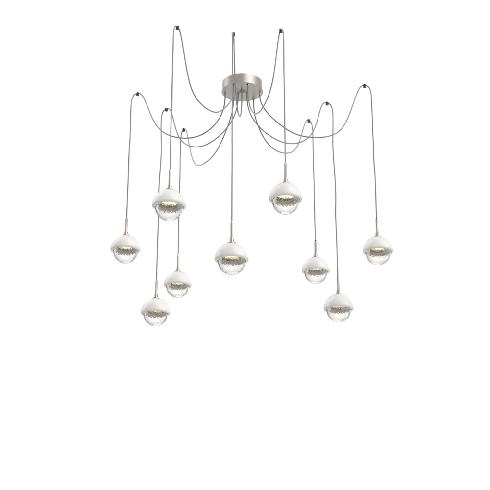 Cabochon Round 9pc Swag Multi-Pendant