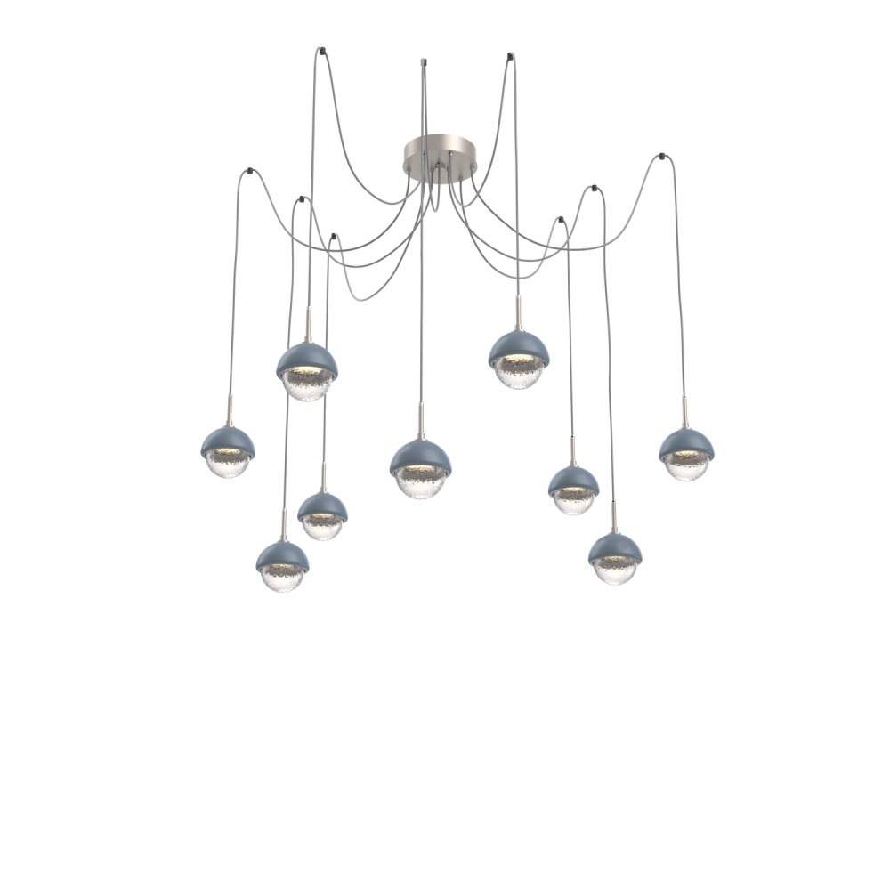 Cabochon Round 9pc Swag Multi-Pendant