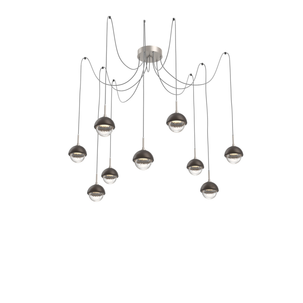 Cabochon Round 9pc Swag Multi-Pendant