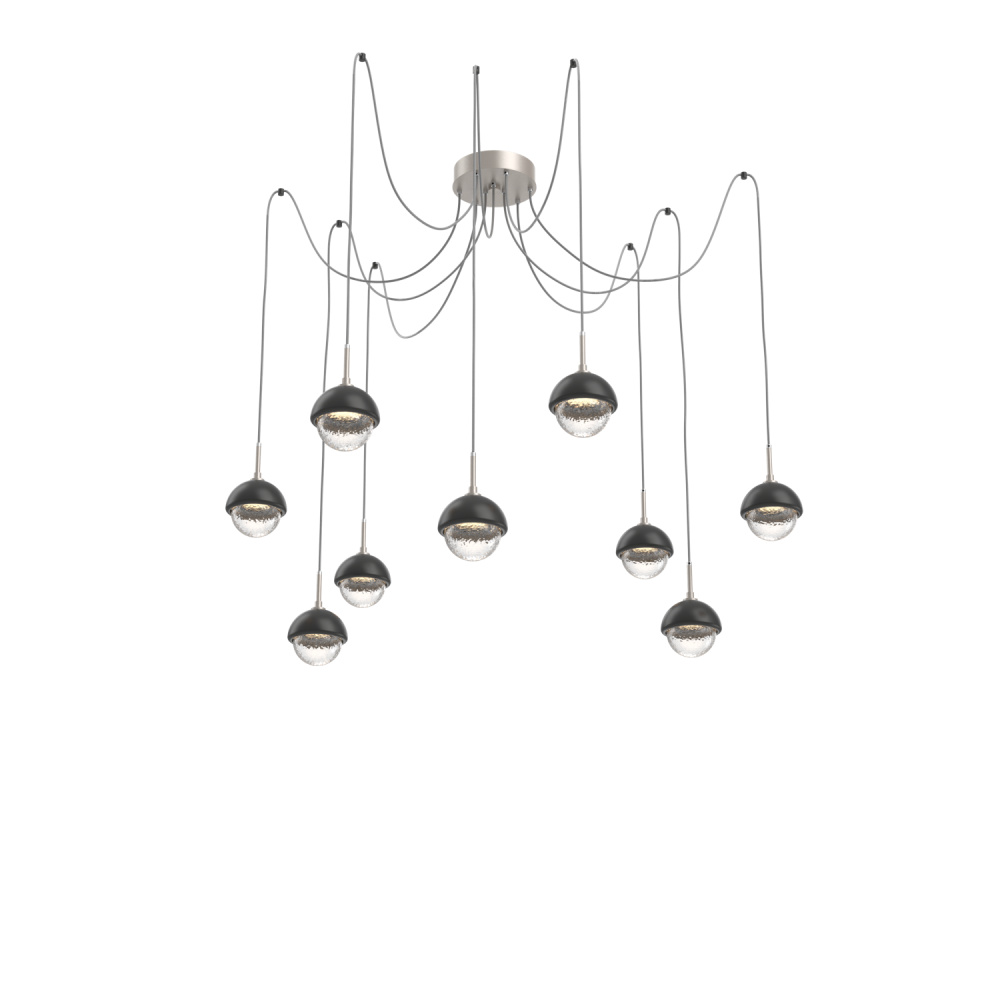 Cabochon Round 9pc Swag Multi-Pendant