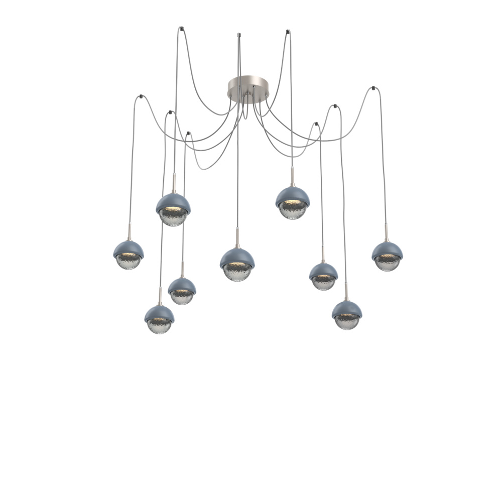 Cabochon Round 9pc Swag Multi-Pendant