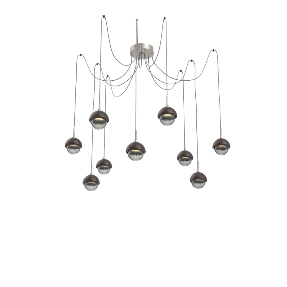 Cabochon Round 9pc Swag Multi-Pendant