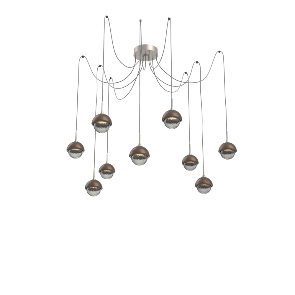 Cabochon Round 9pc Swag Multi-Pendant