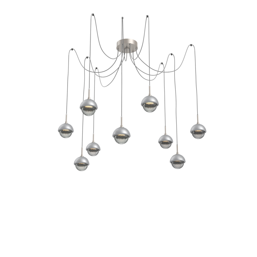 Cabochon Round 9pc Swag Multi-Pendant