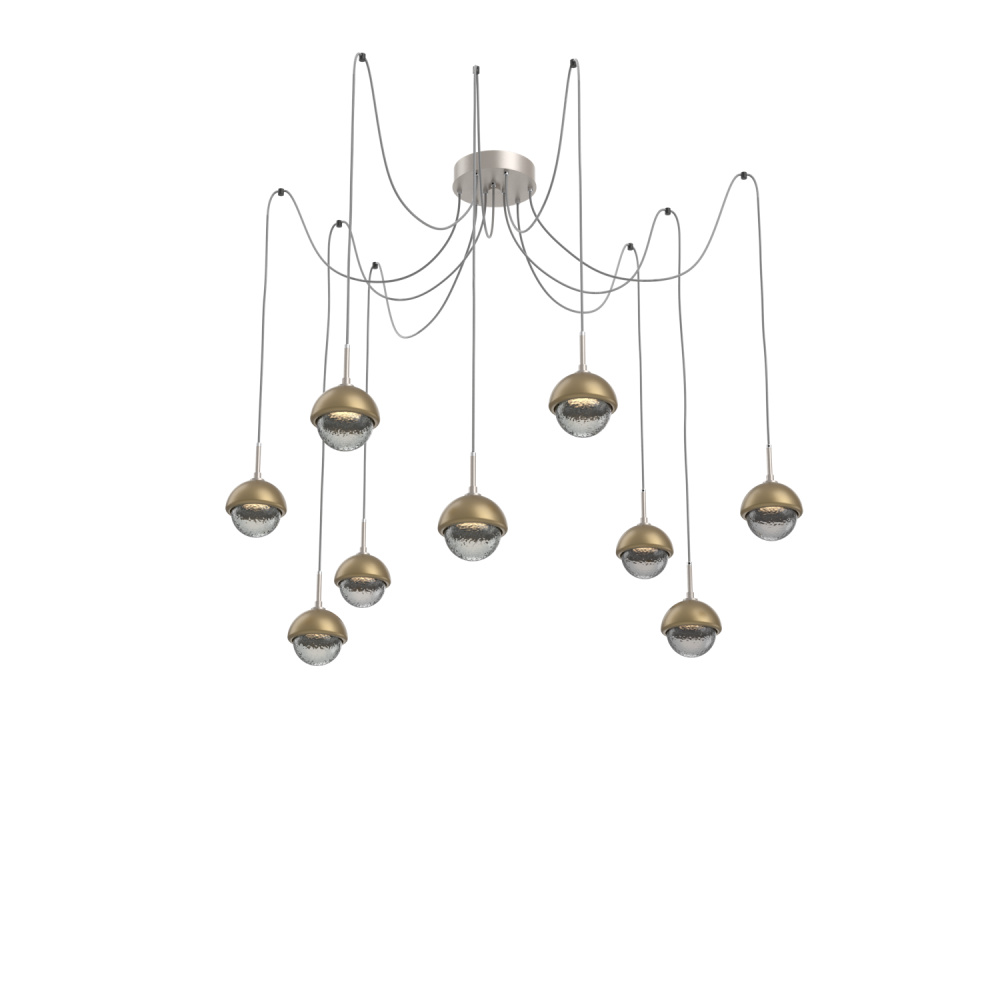 Cabochon Round 9pc Swag Multi-Pendant