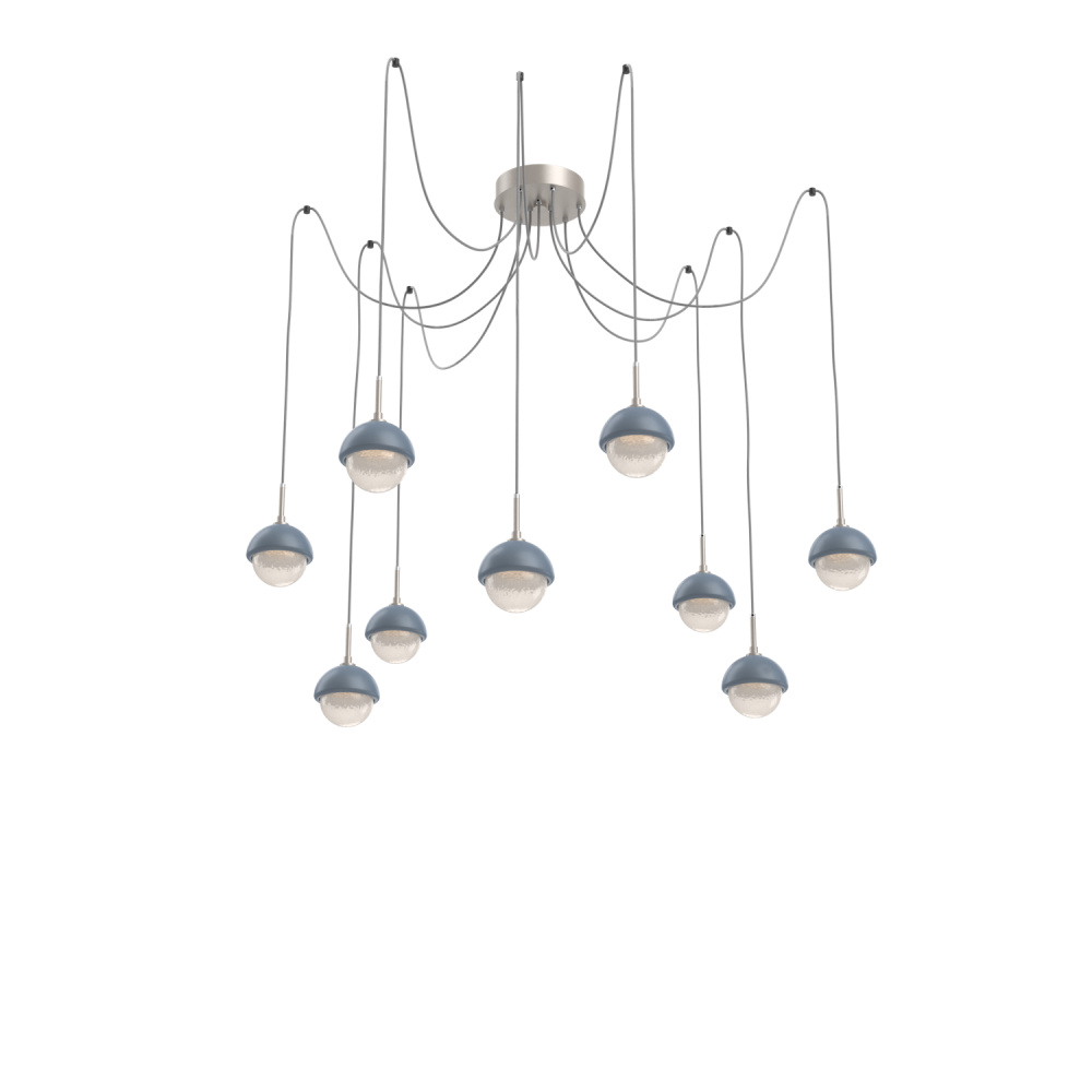 Cabochon Round 9pc Swag Multi-Pendant