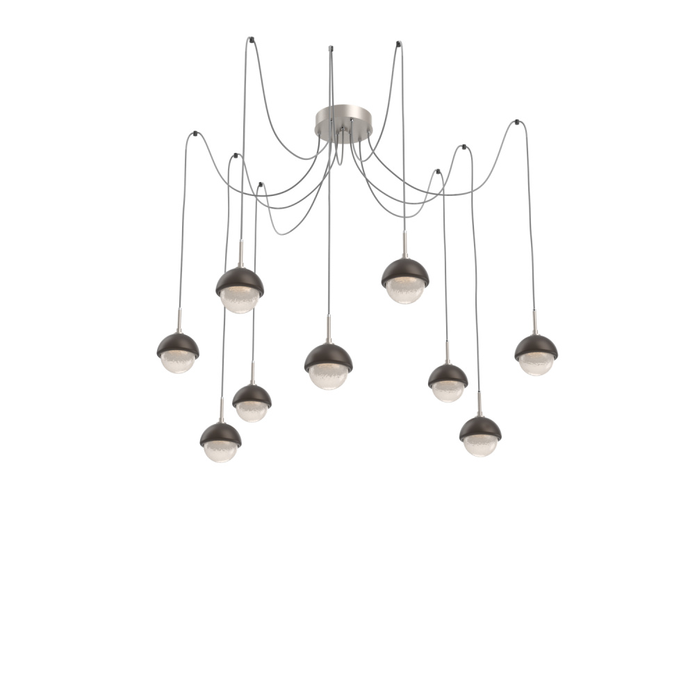 Cabochon Round 9pc Swag Multi-Pendant