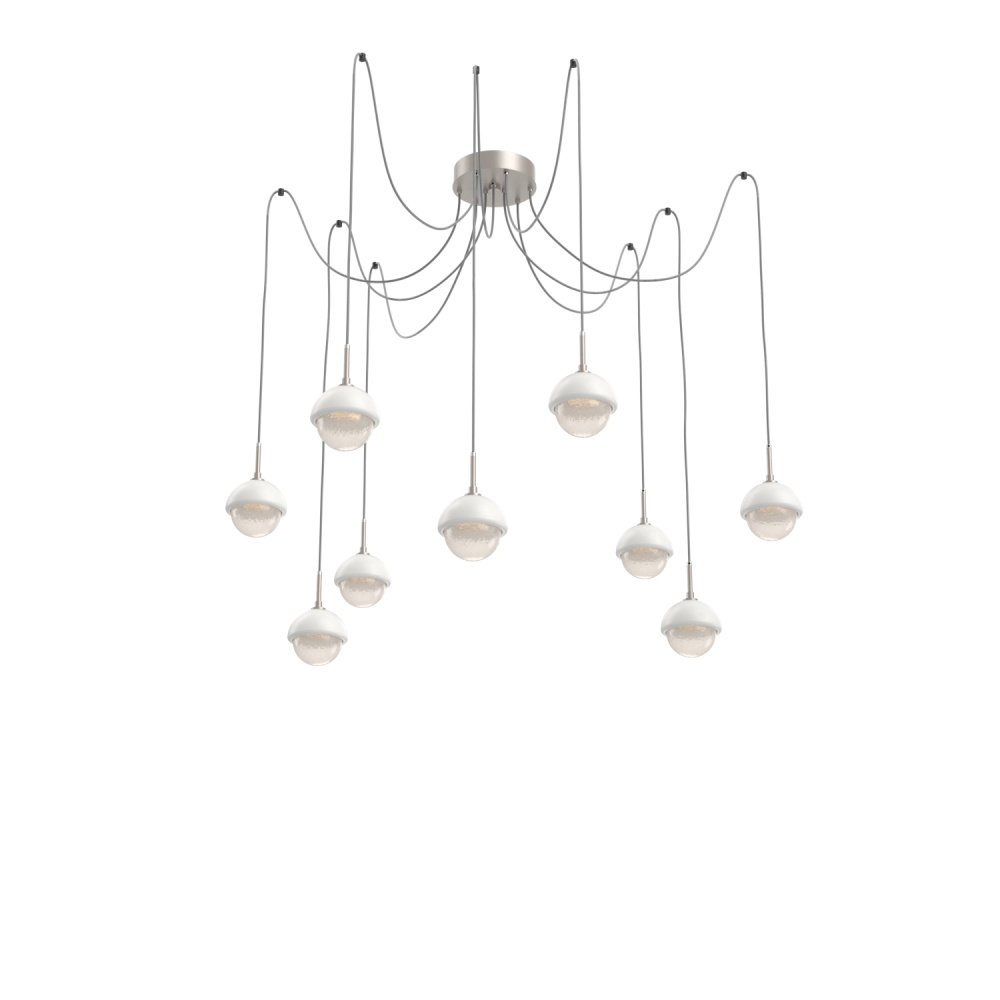 Cabochon Round 9pc Swag Multi-Pendant