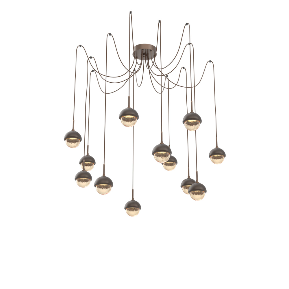 Cabochon Round 12pc Swag Multi-Pendant