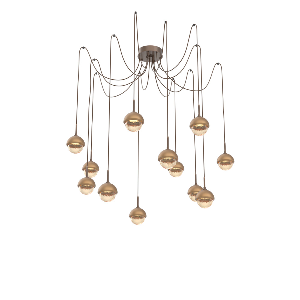 Cabochon Round 12pc Swag Multi-Pendant