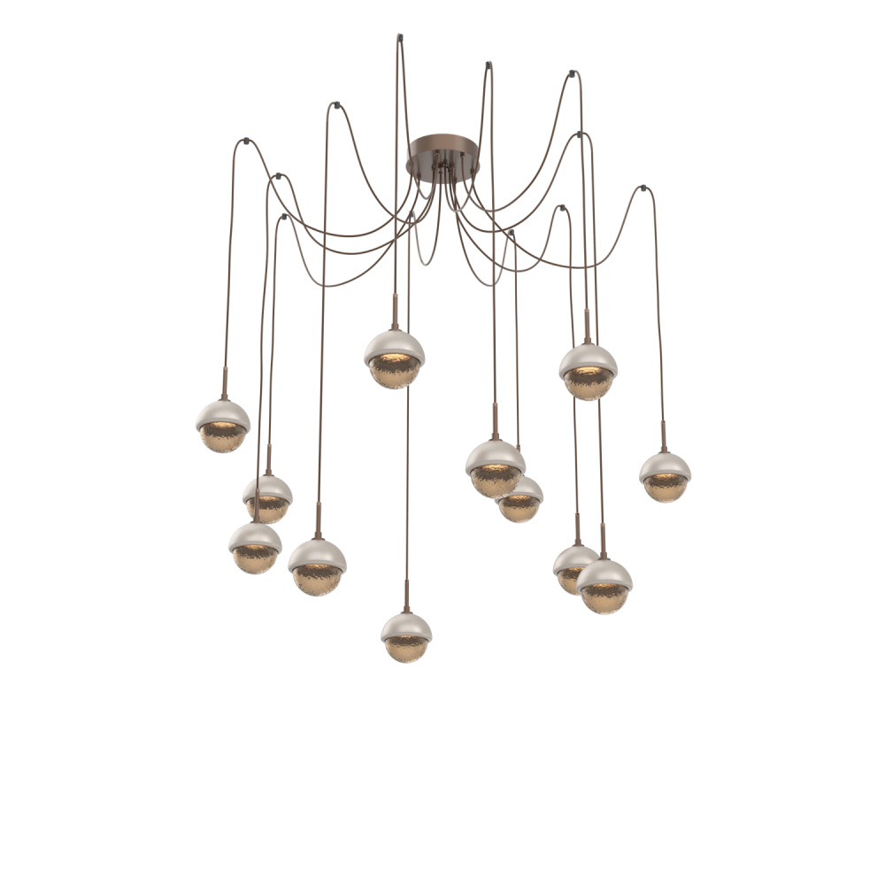 Cabochon Round 12pc Swag Multi-Pendant