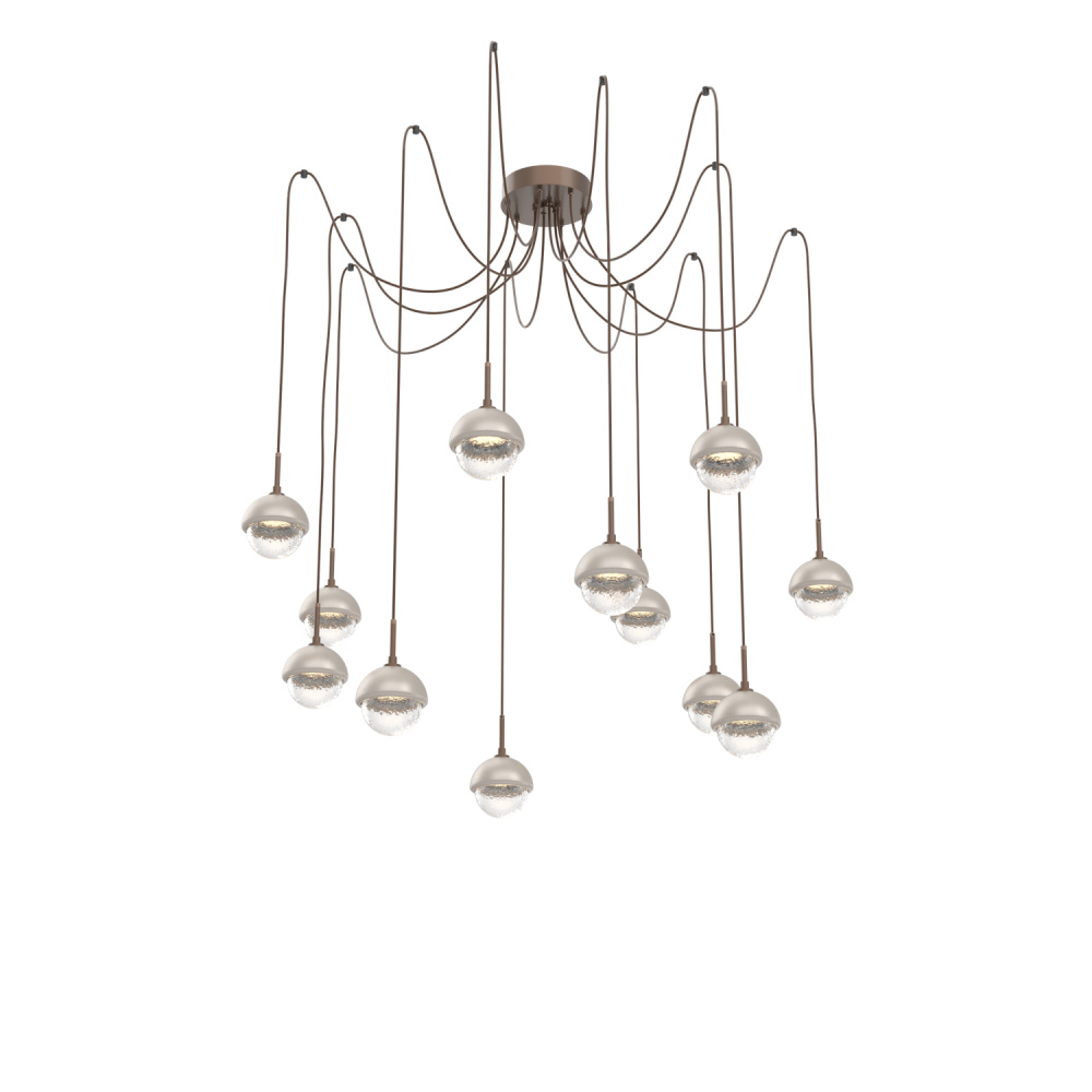 Cabochon Round 12pc Swag Multi-Pendant