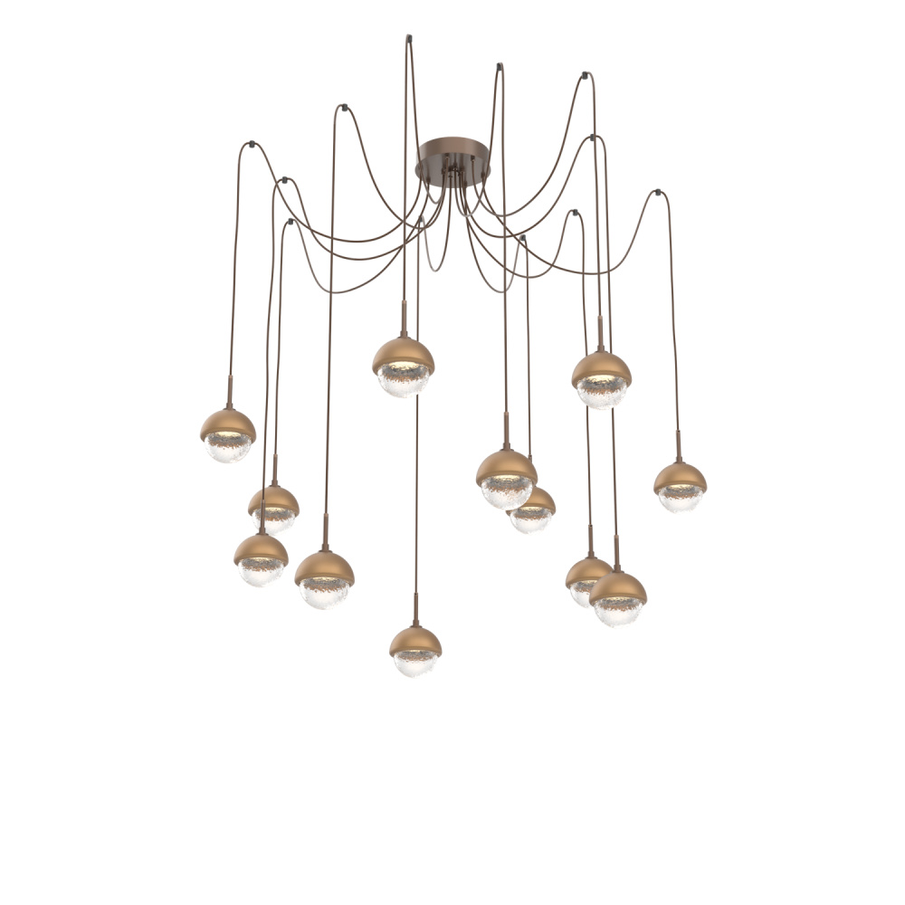 Cabochon Round 12pc Swag Multi-Pendant