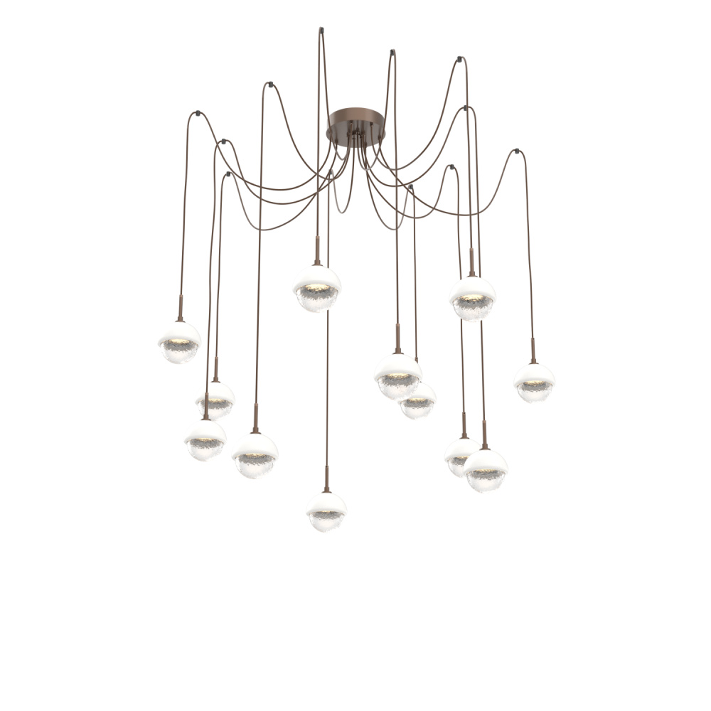 Cabochon Round 12pc Swag Multi-Pendant