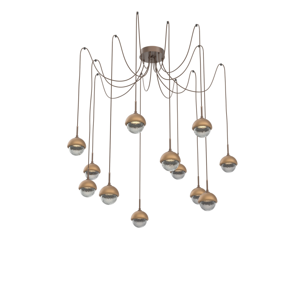 Cabochon Round 12pc Swag Multi-Pendant