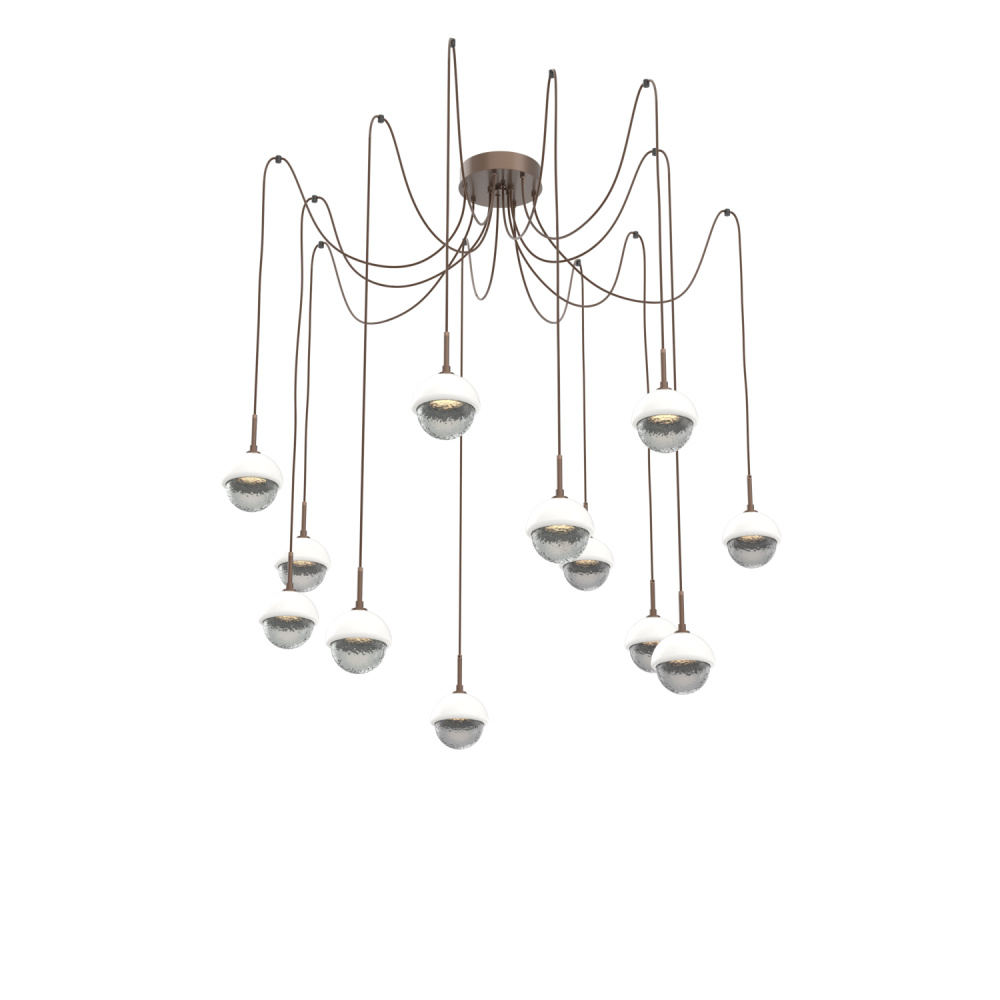 Cabochon Round 12pc Swag Multi-Pendant