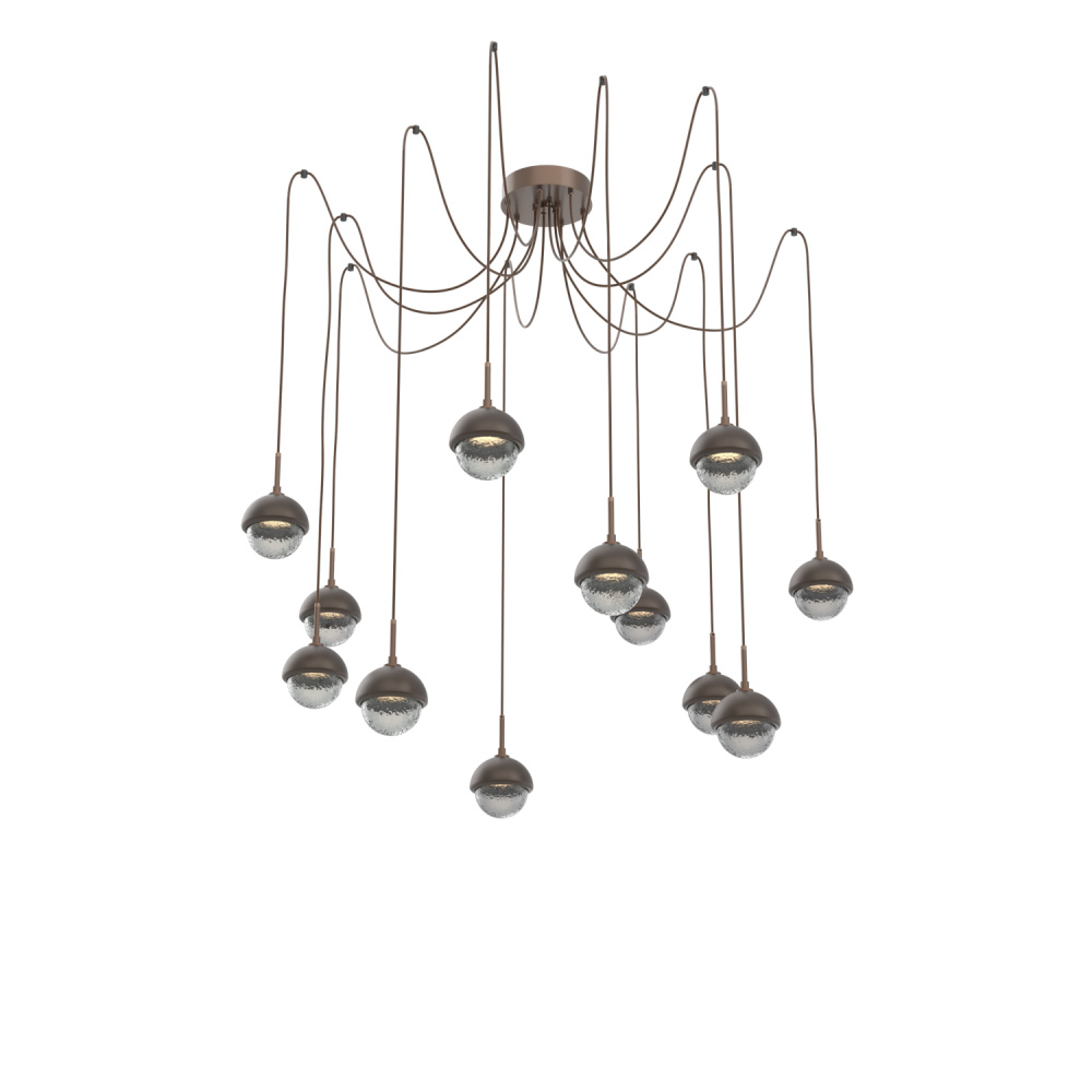 Cabochon Round 12pc Swag Multi-Pendant