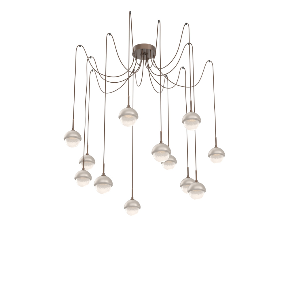 Cabochon Round 12pc Swag Multi-Pendant