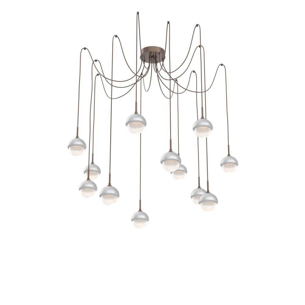 Cabochon Round 12pc Swag Multi-Pendant