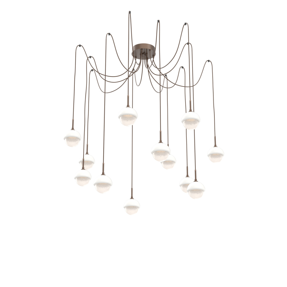 Cabochon Round 12pc Swag Multi-Pendant