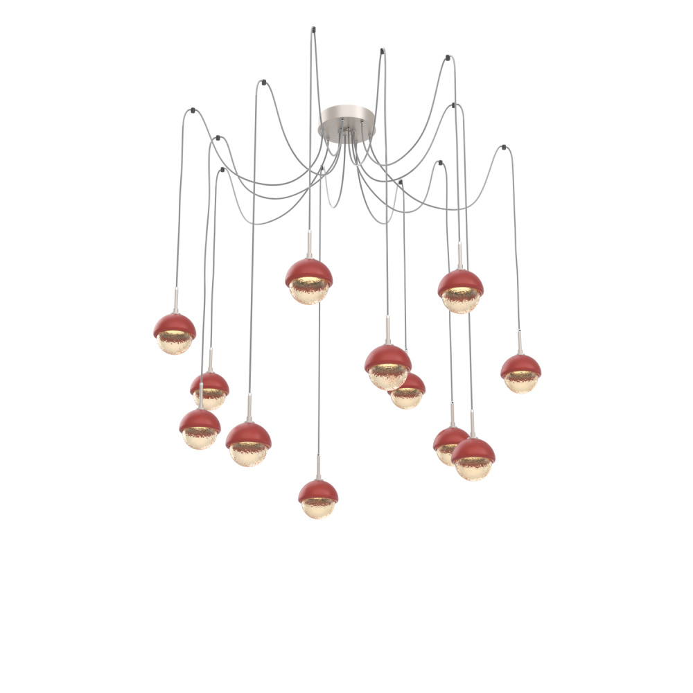 Cabochon Round 12pc Swag Multi-Pendant