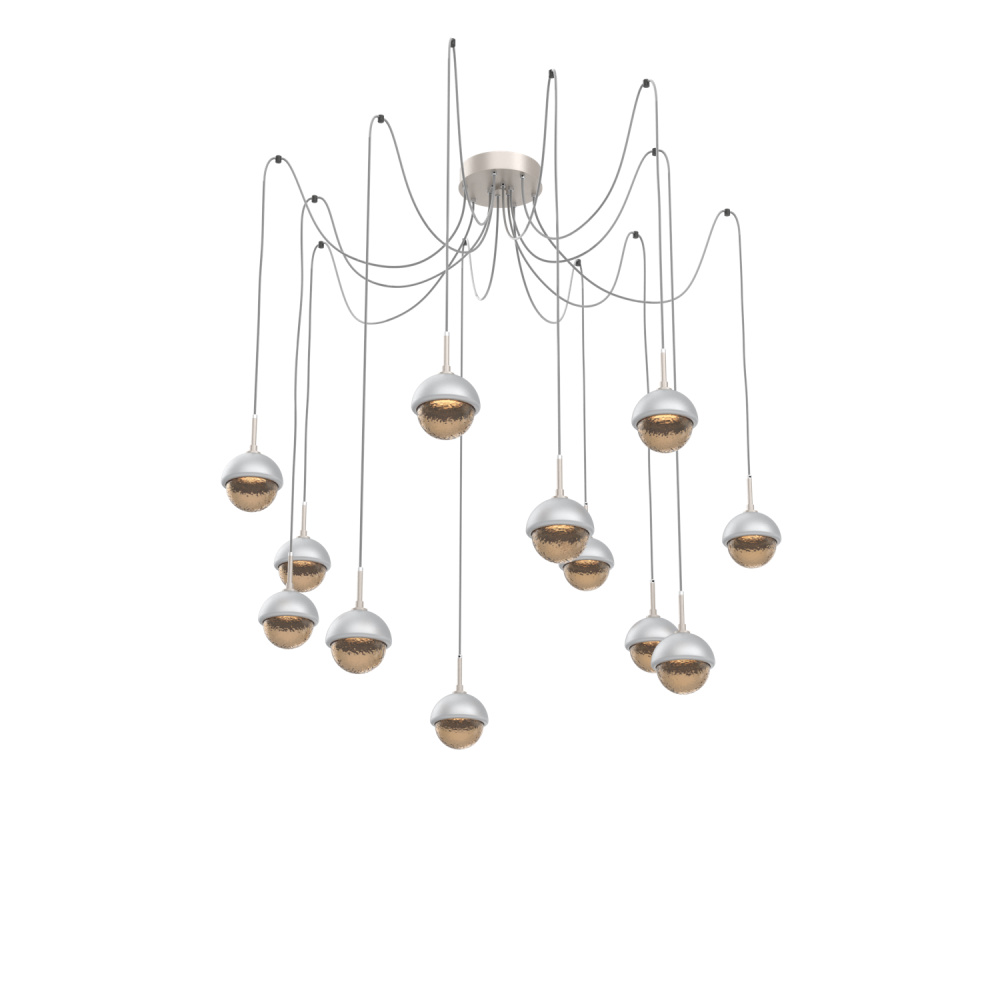 Cabochon Round 12pc Swag Multi-Pendant