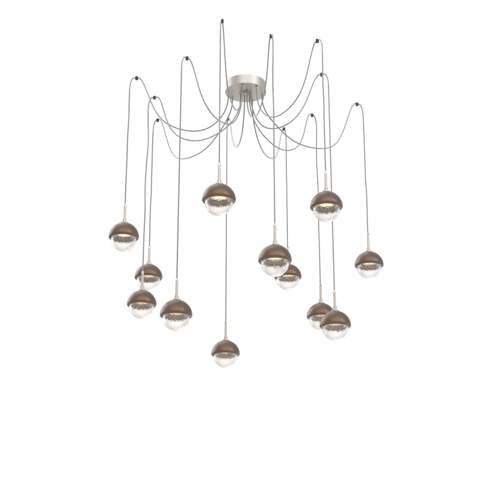 Cabochon Round 12pc Swag Multi-Pendant